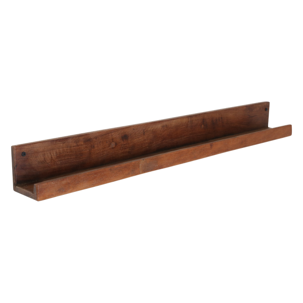 Factory wandplank - fsc-gerecycled hout - 75x8x8 cm