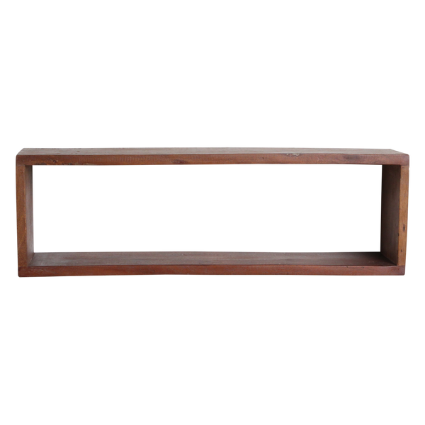 Factory wandplank box - fsc-gerecycled hout - 70x15x22 cm