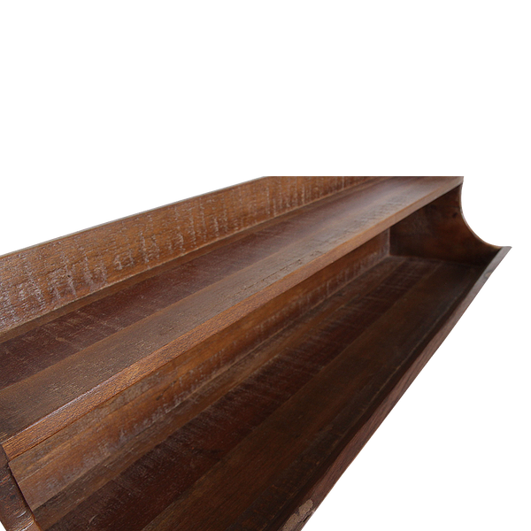 Factory opbergwandplank - fsc-gerecycled hout - 80 cm