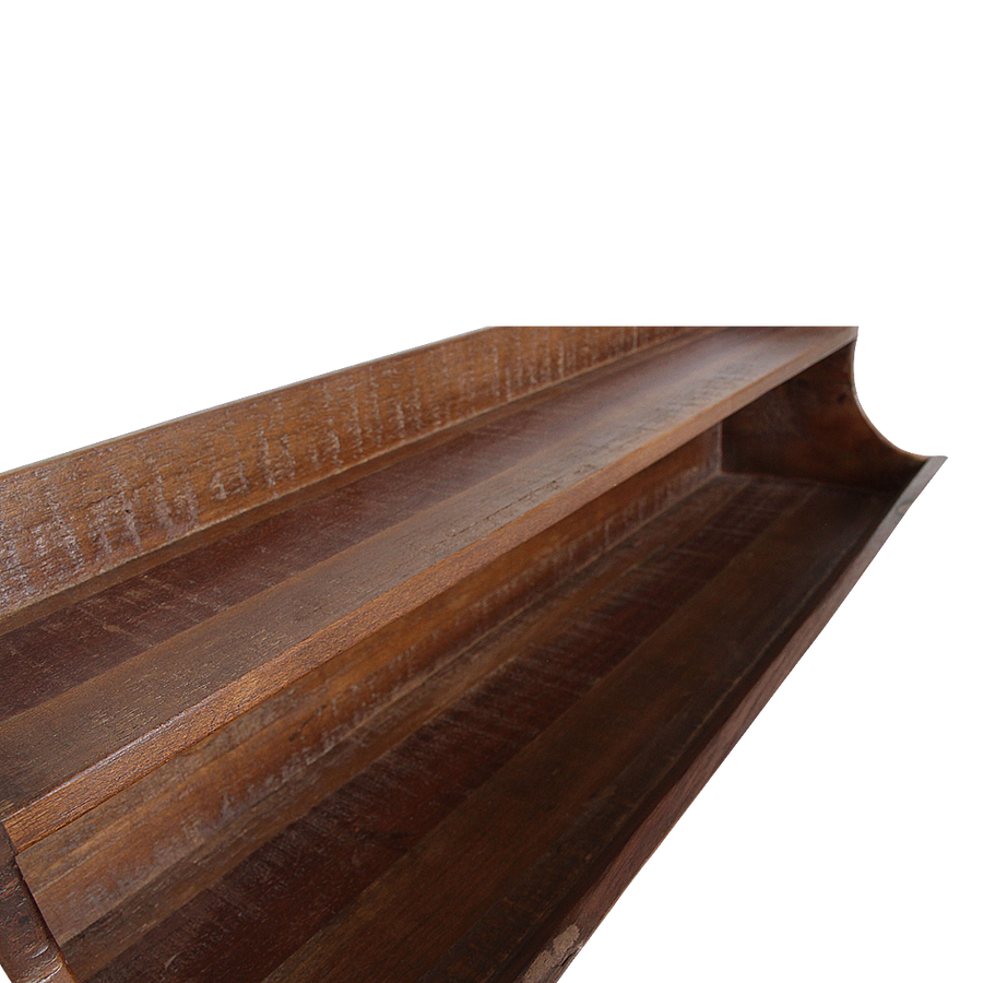 Factory opbergwandplank - fsc-gerecycled hout - 80 cm