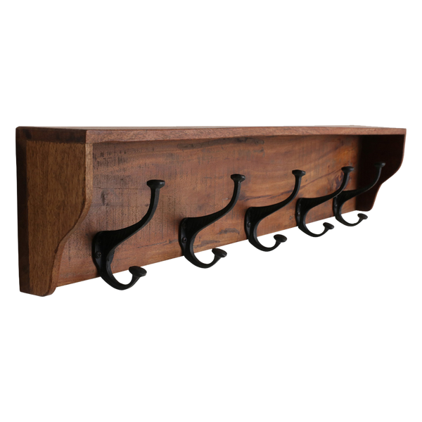 Factory wandkapstok "old style" - fsc-gerecycled hout