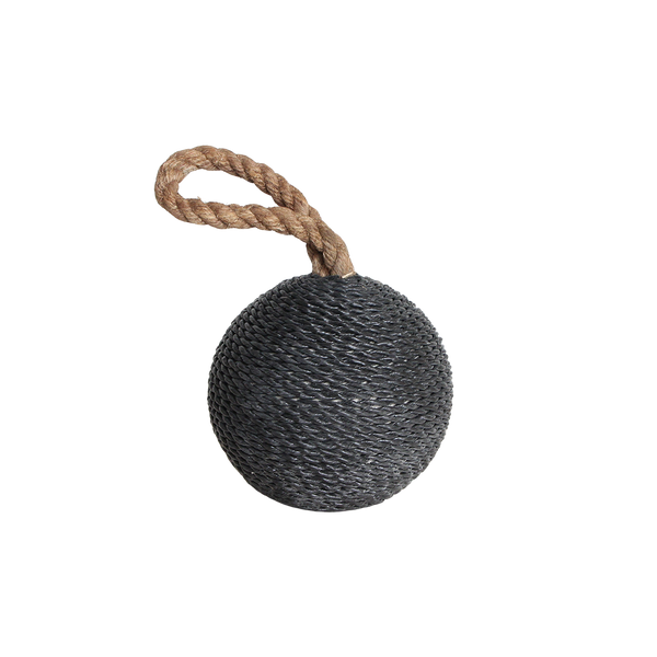 Zwarte deurstopper bomb