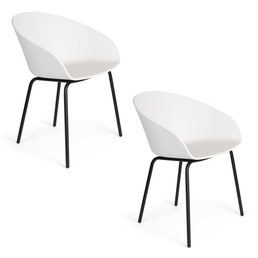 Void eetkamerstoel wit (set of 2)
