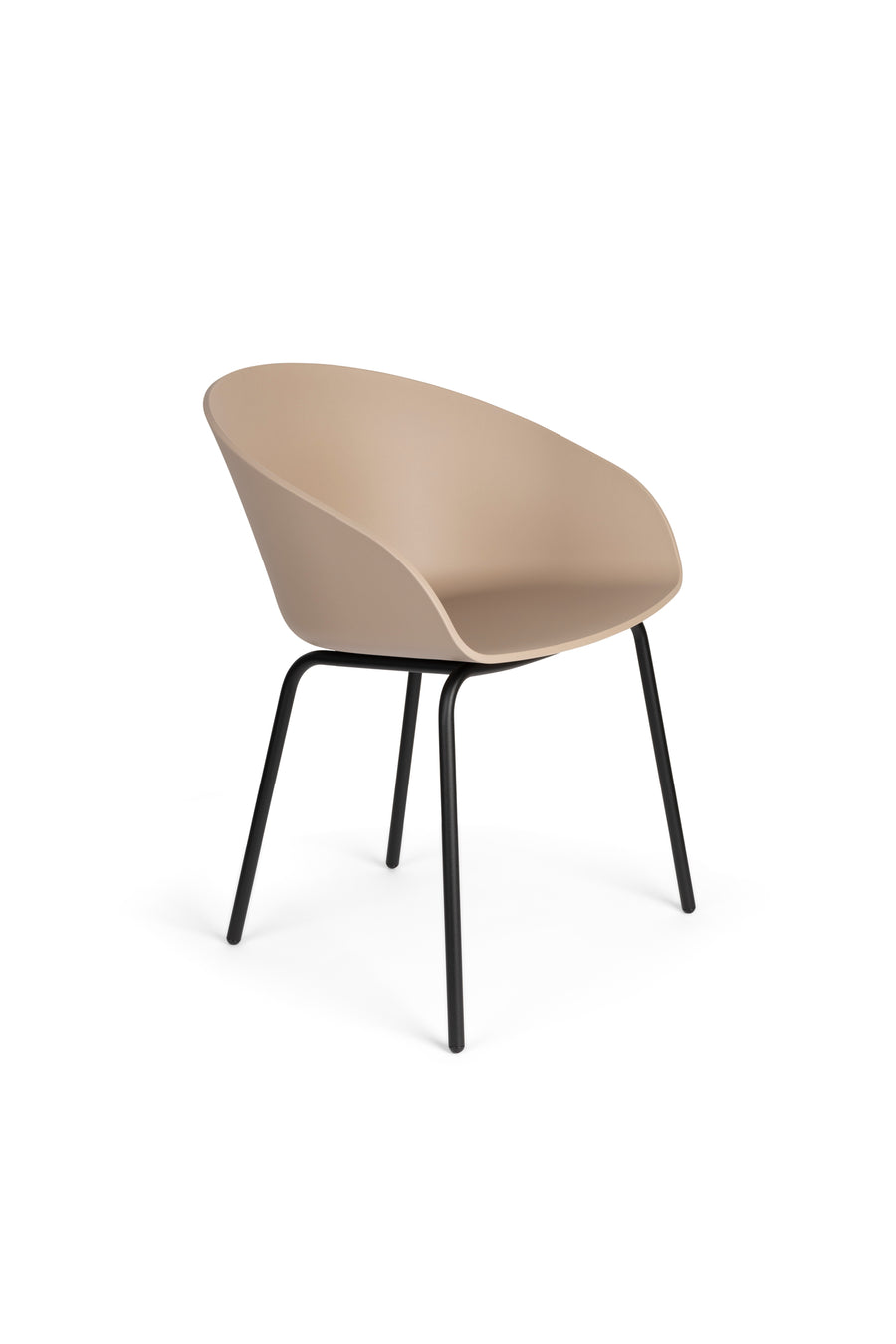 Void eetkamerstoel beige/ bruin (set of 2)