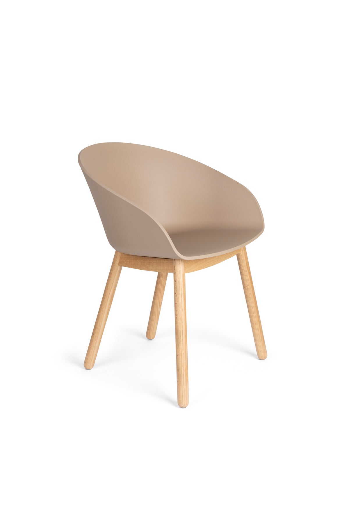 Fauteuil Void Eiken Latte Bruin (set van 2)