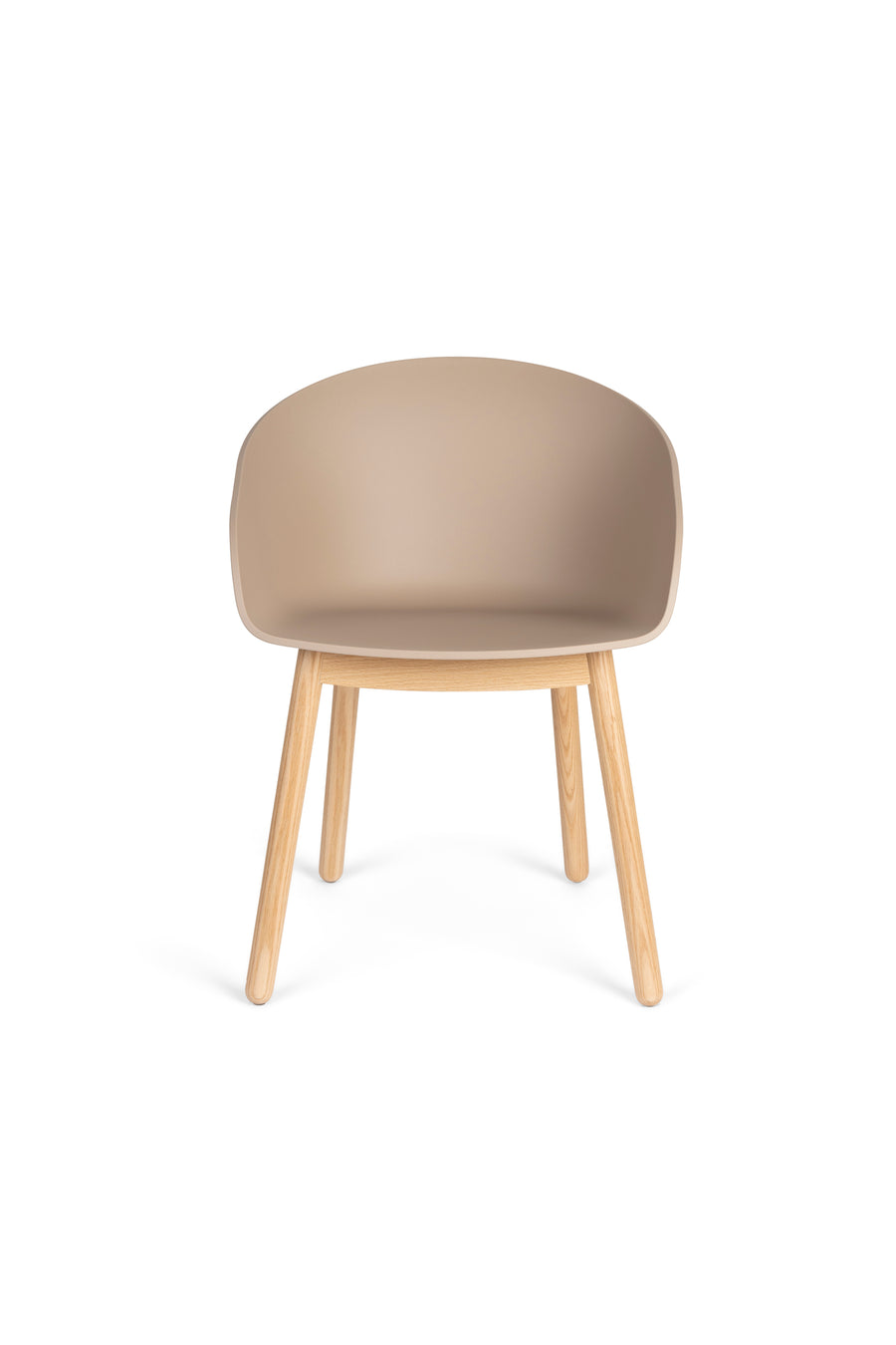 Fauteuil Void Eiken Latte Bruin (set van 2)