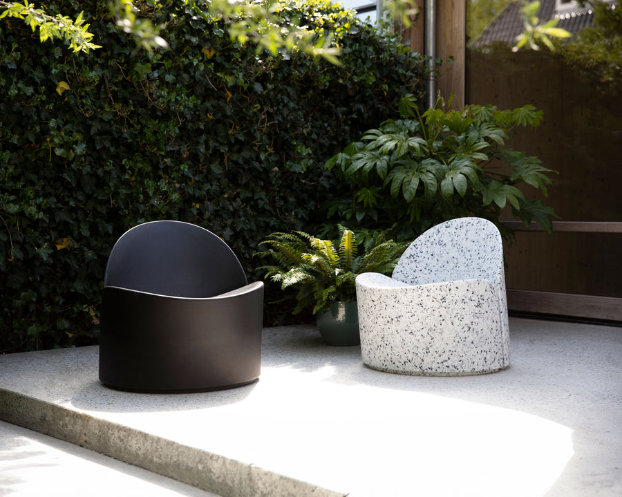 Bloom fauteuil zwart/zwart