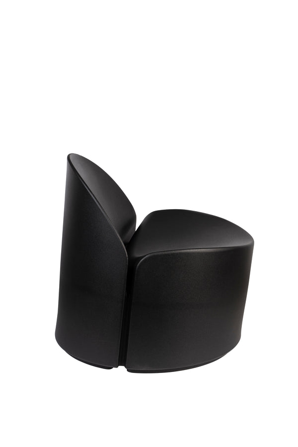 Bloom fauteuil zwart/zwart