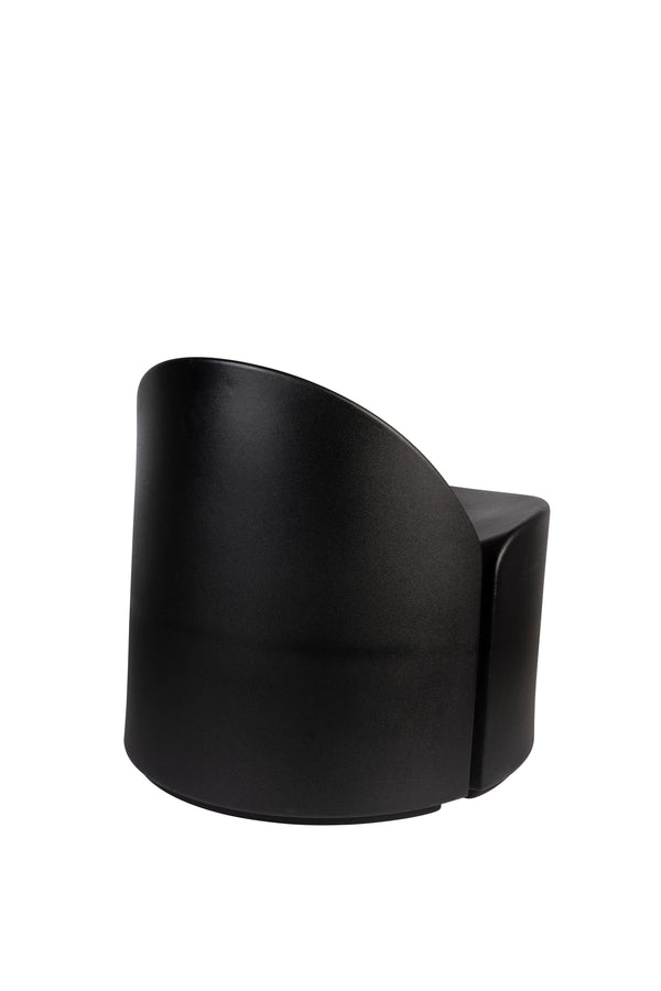 Bloom fauteuil zwart/zwart