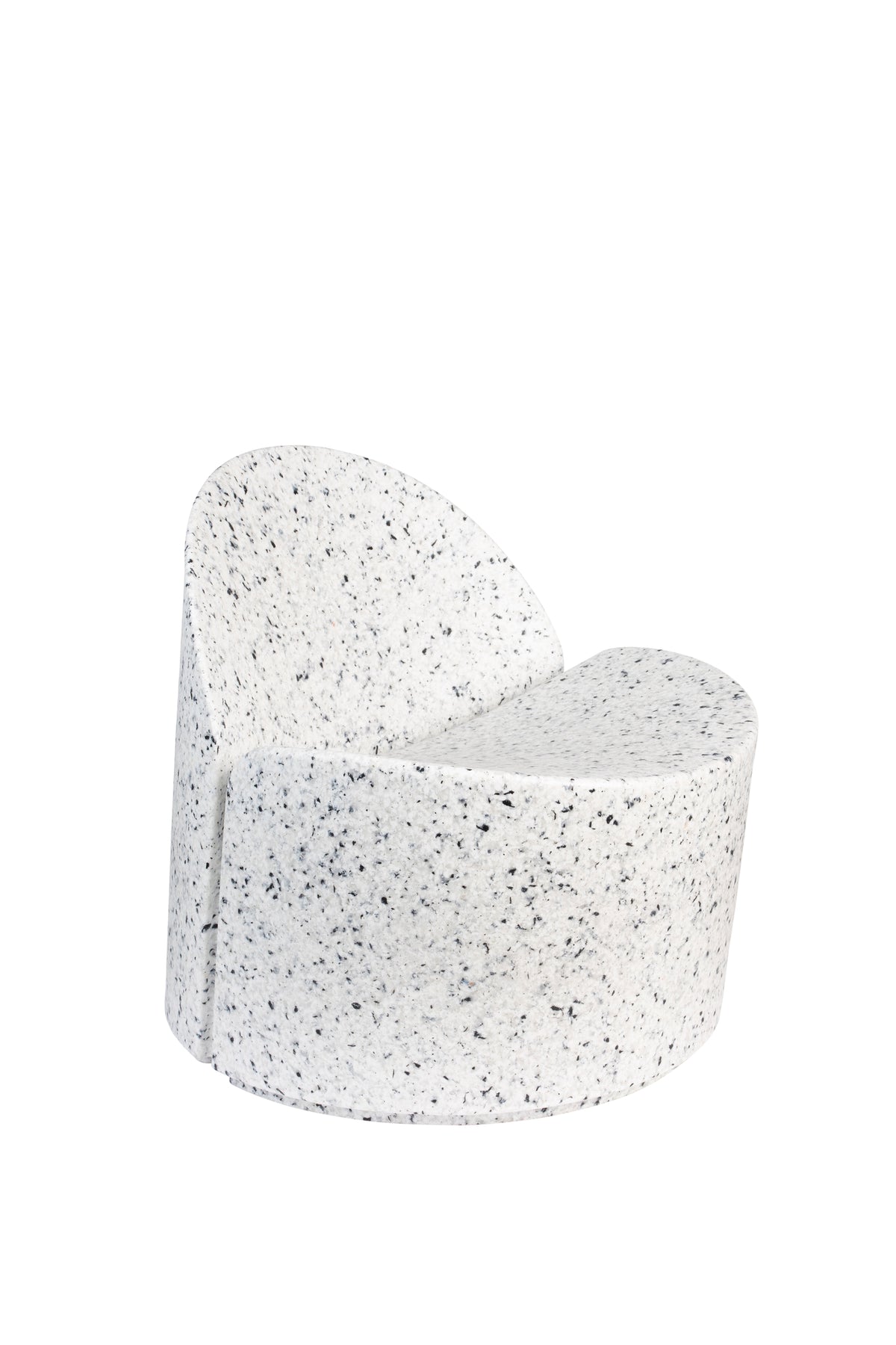 Bloom fauteuil wit/terazzo