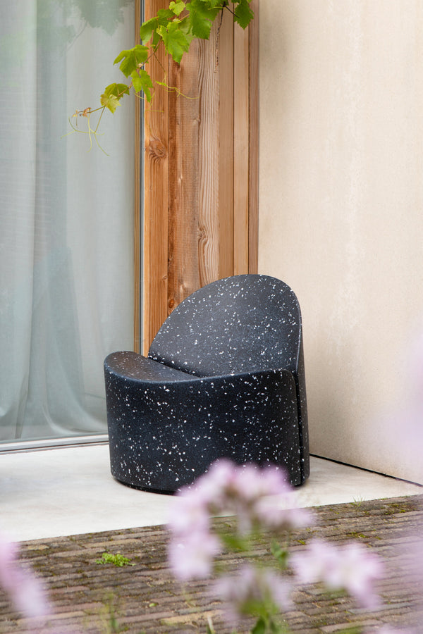 Bloom fauteuil zwart