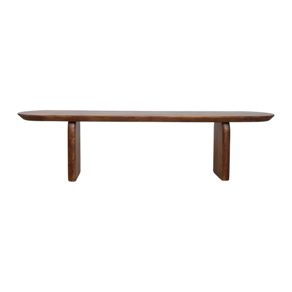Bullnose eetkamerbank 180 cm
