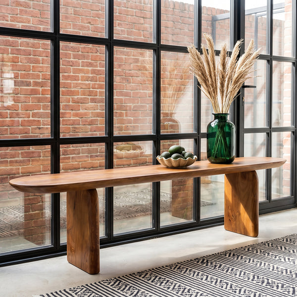 Bullnose eetkamerbank 180 cm