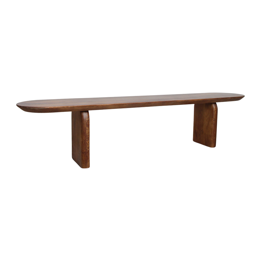 Bullnose eetkamerbank 200 cm