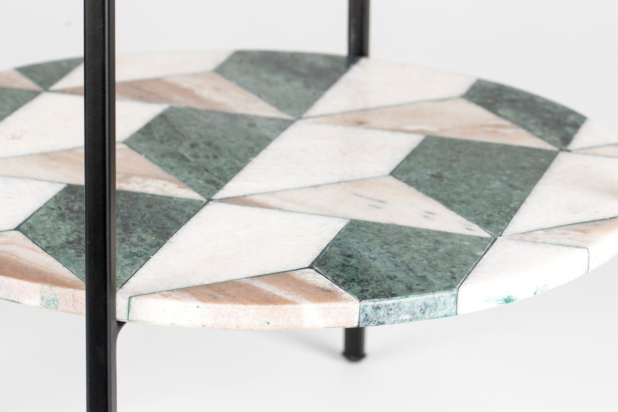 Another marble bijzettafel marmer