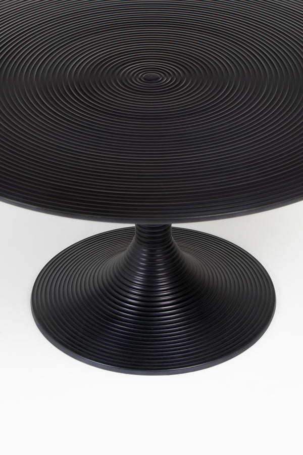 Salontafel Hypnotising Rond Zwart