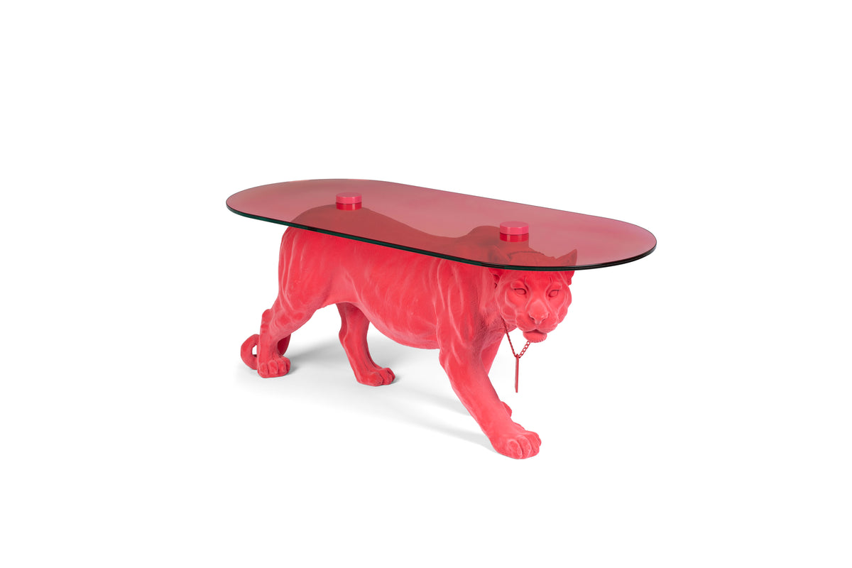 Salontafel dope as hell roze