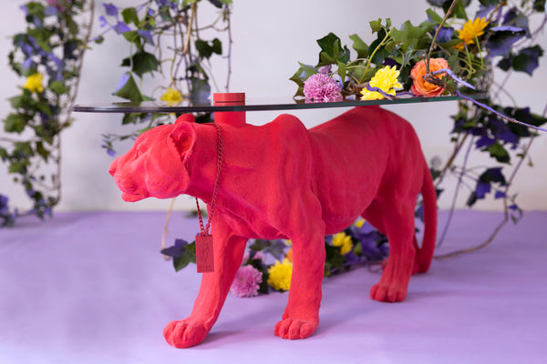 Salontafel dope as hell roze