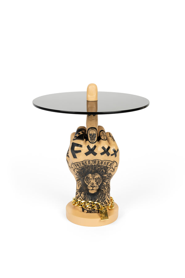 Fother mucker bijzettafel leeuw