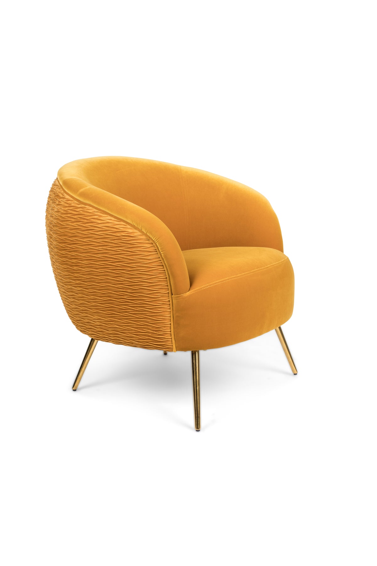 Loungestoel So Curvy Oker