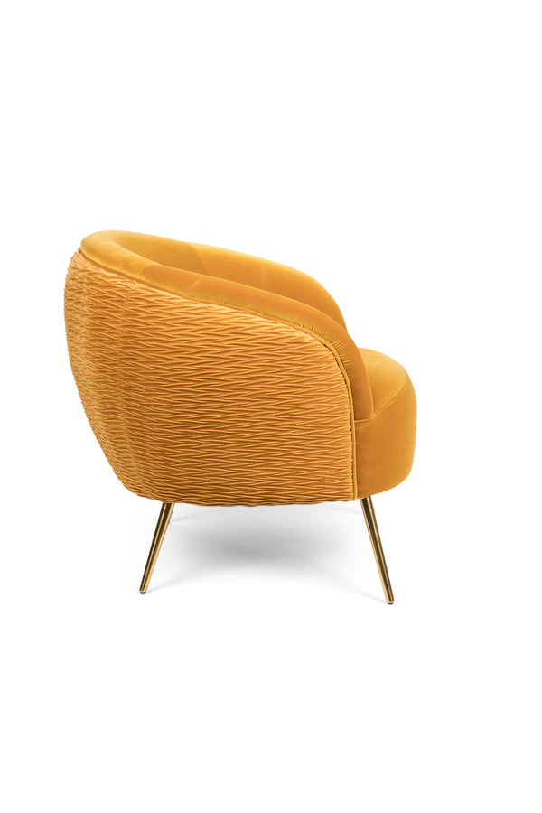 Loungestoel So Curvy Oker