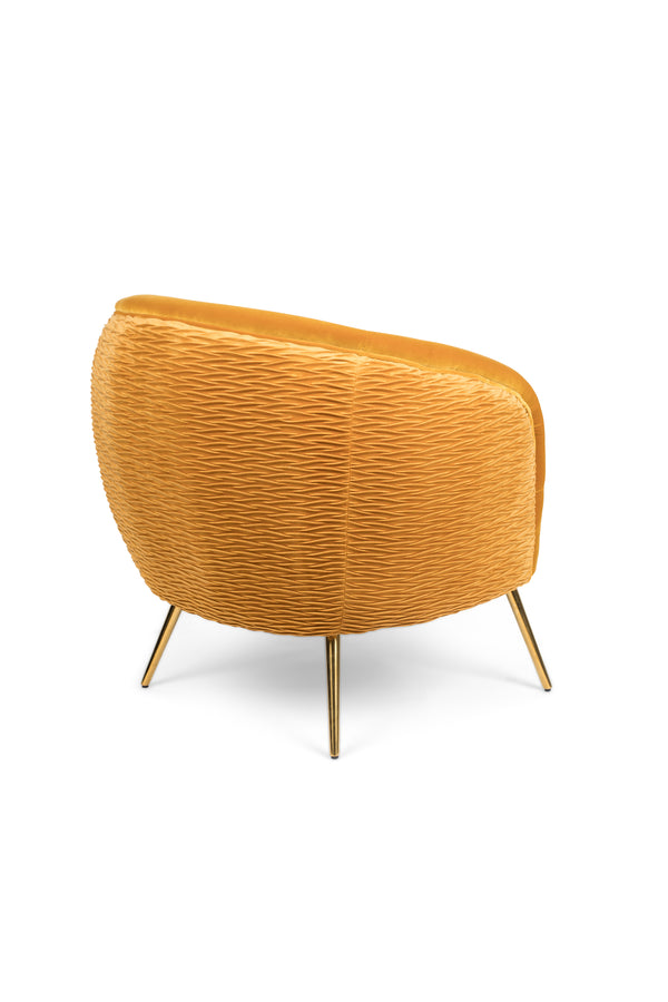Loungestoel So Curvy Oker