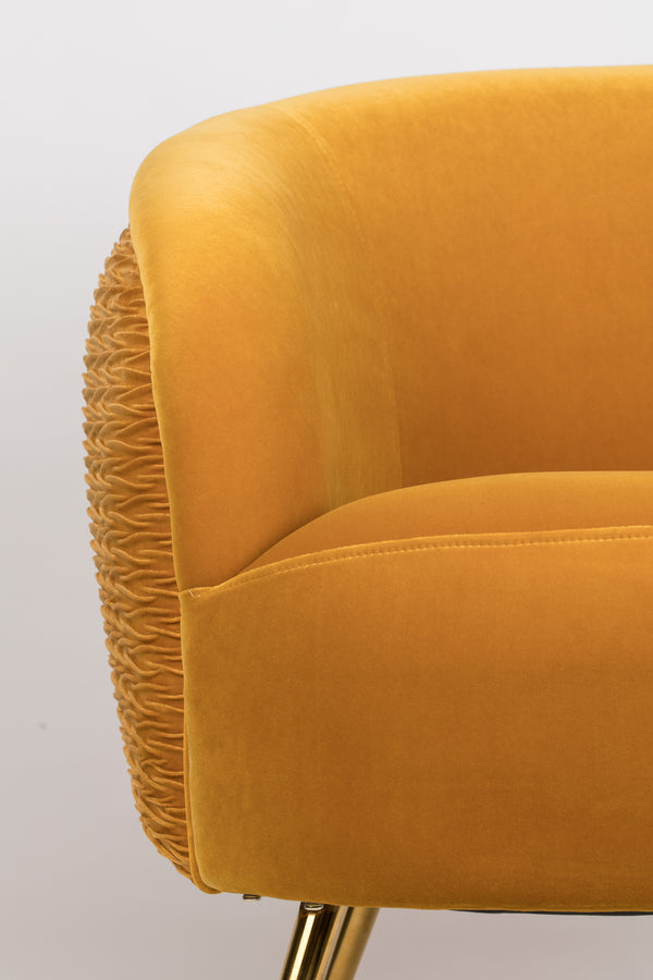 Loungestoel So Curvy Oker
