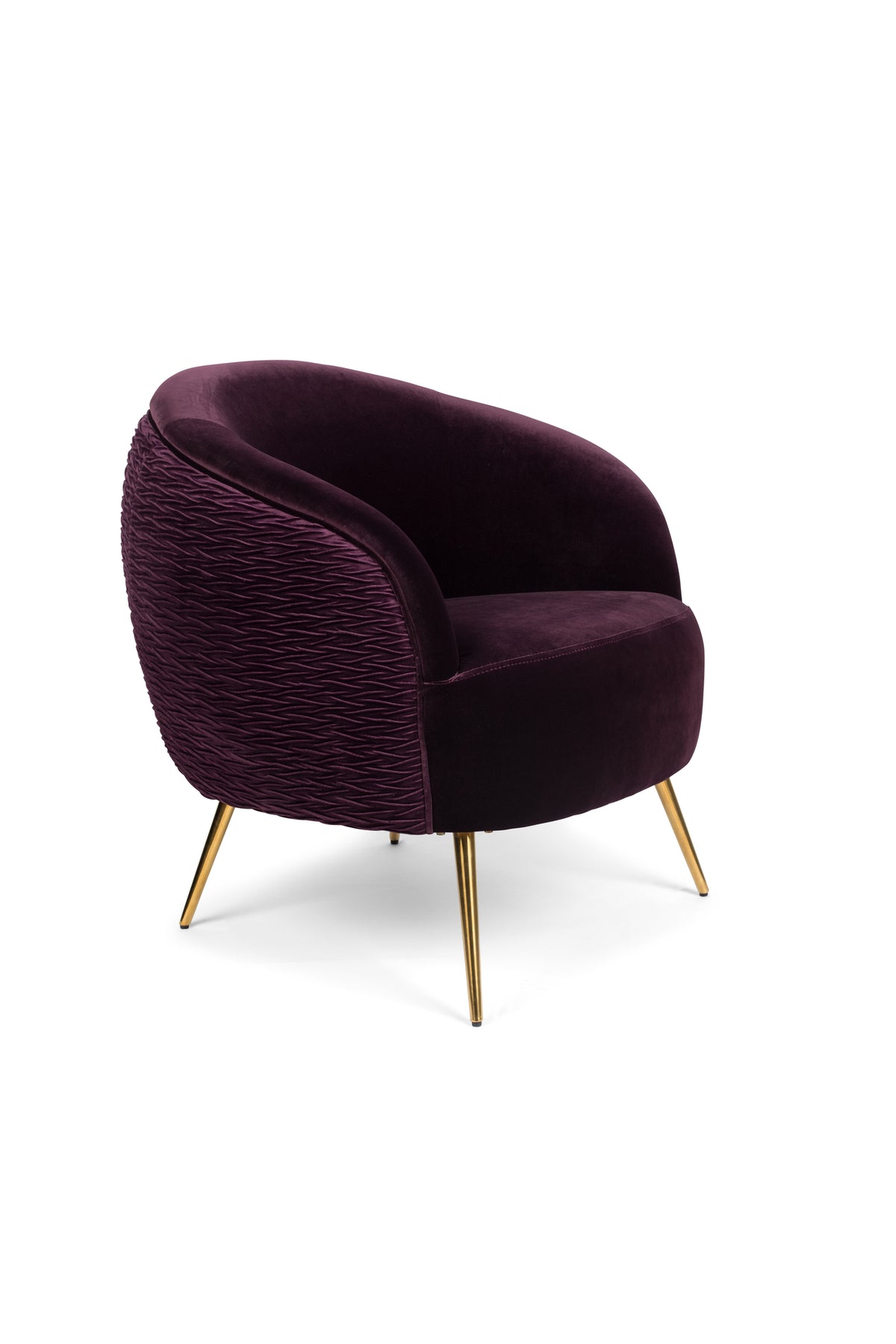 Loungestoel So Curvy Paars