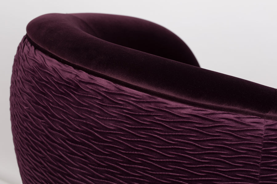 Loungestoel So Curvy Paars