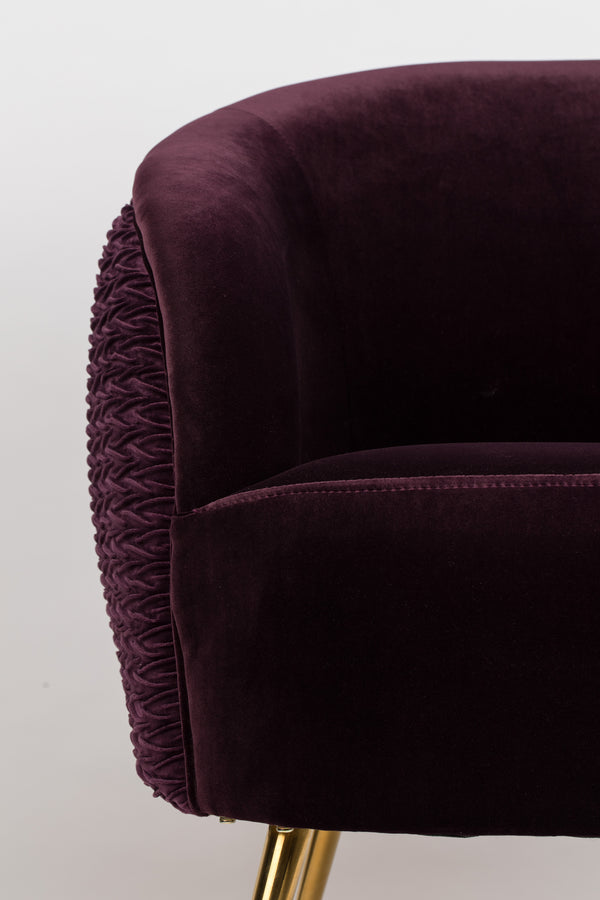 Loungestoel So Curvy Paars