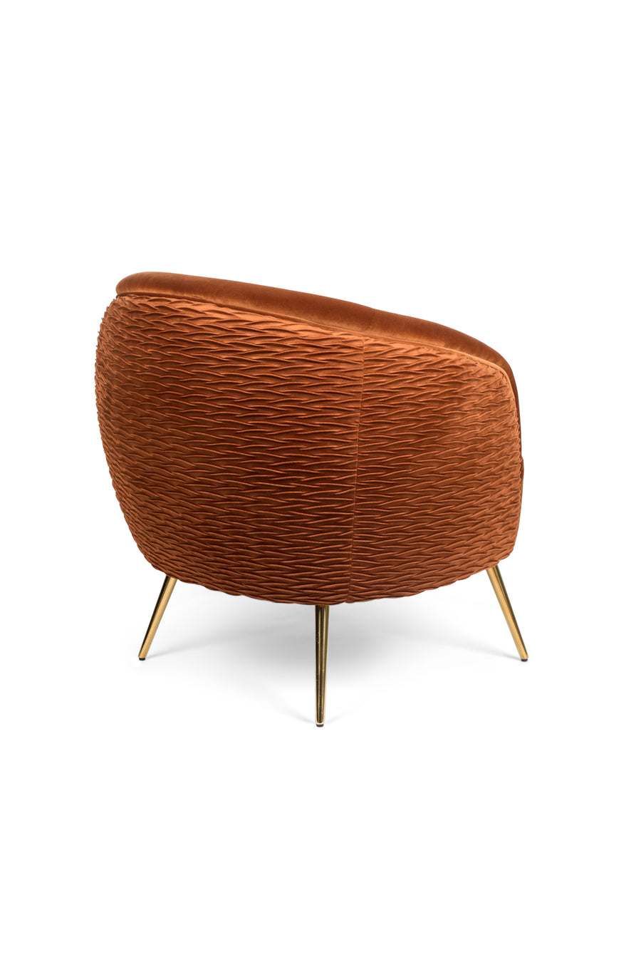 So curvy fauteuil oranje
