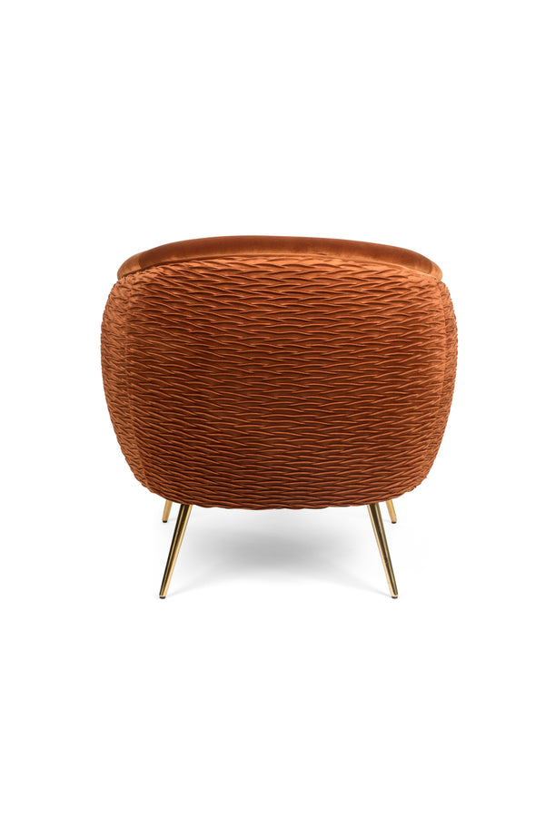 So curvy fauteuil oranje
