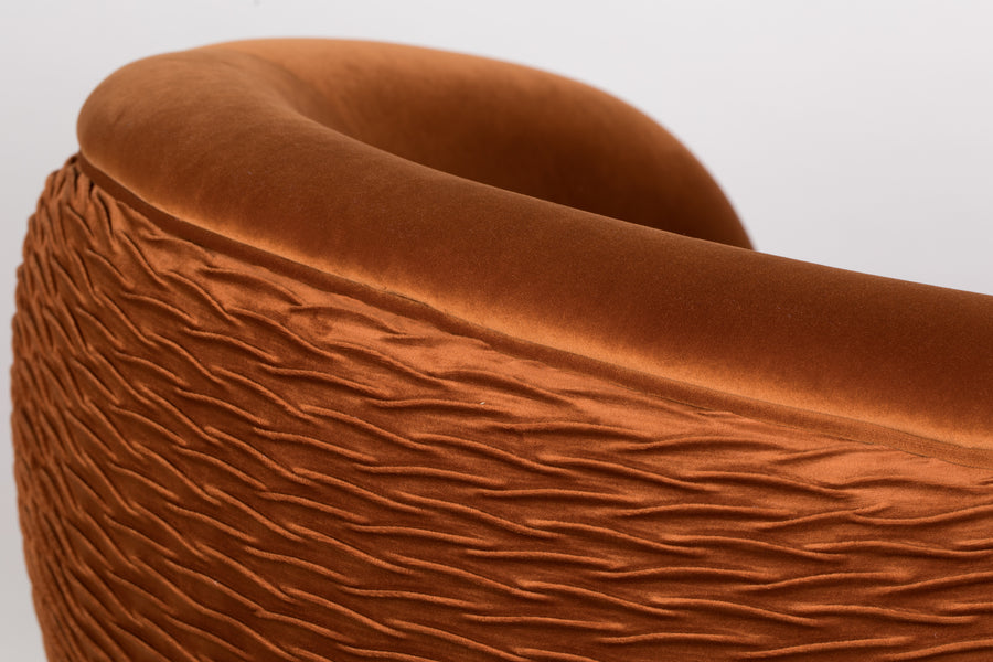 So curvy fauteuil oranje