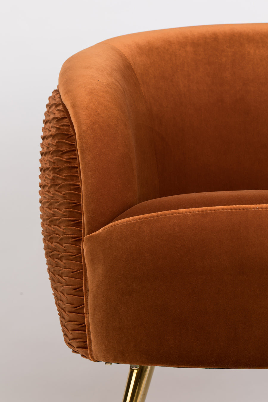 So curvy fauteuil oranje