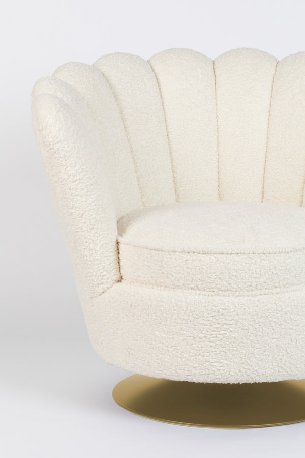 Mother of all shells fauteuil teddy naturel