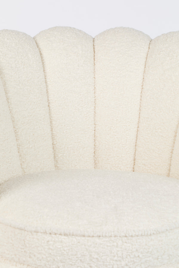 Mother of all shells fauteuil teddy naturel