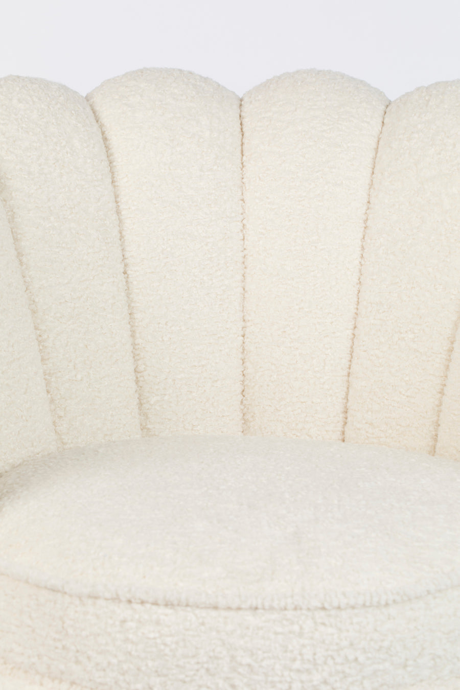 Mother of all shells fauteuil teddy naturel