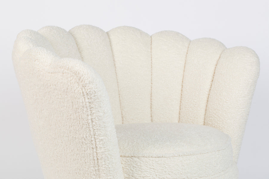 Mother of all shells fauteuil teddy naturel