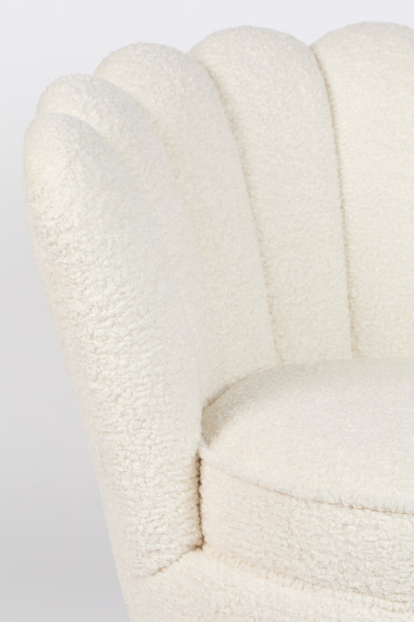 Mother of all shells fauteuil teddy naturel