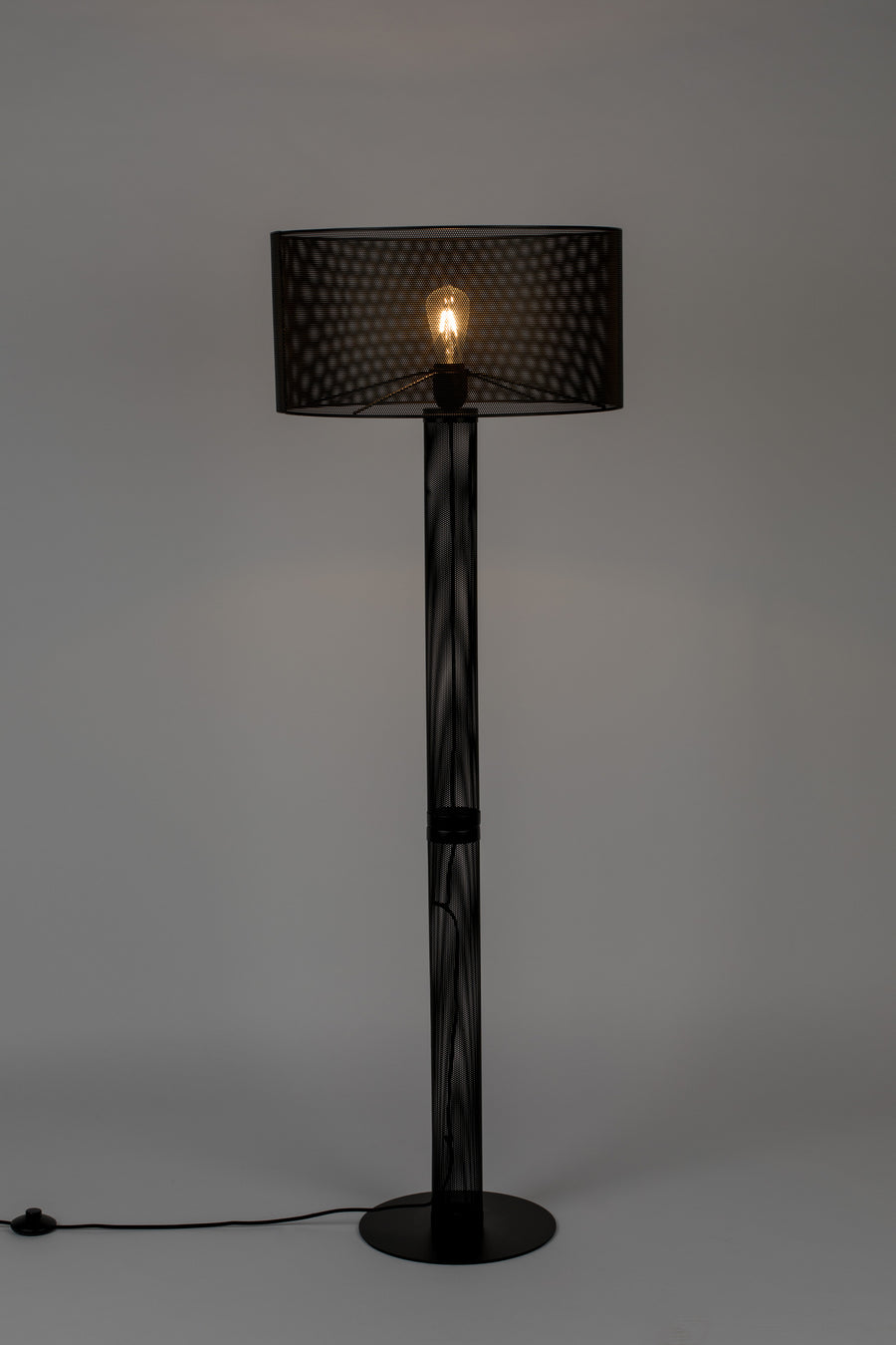 Vloerlamp Sweet Mesh Zwart