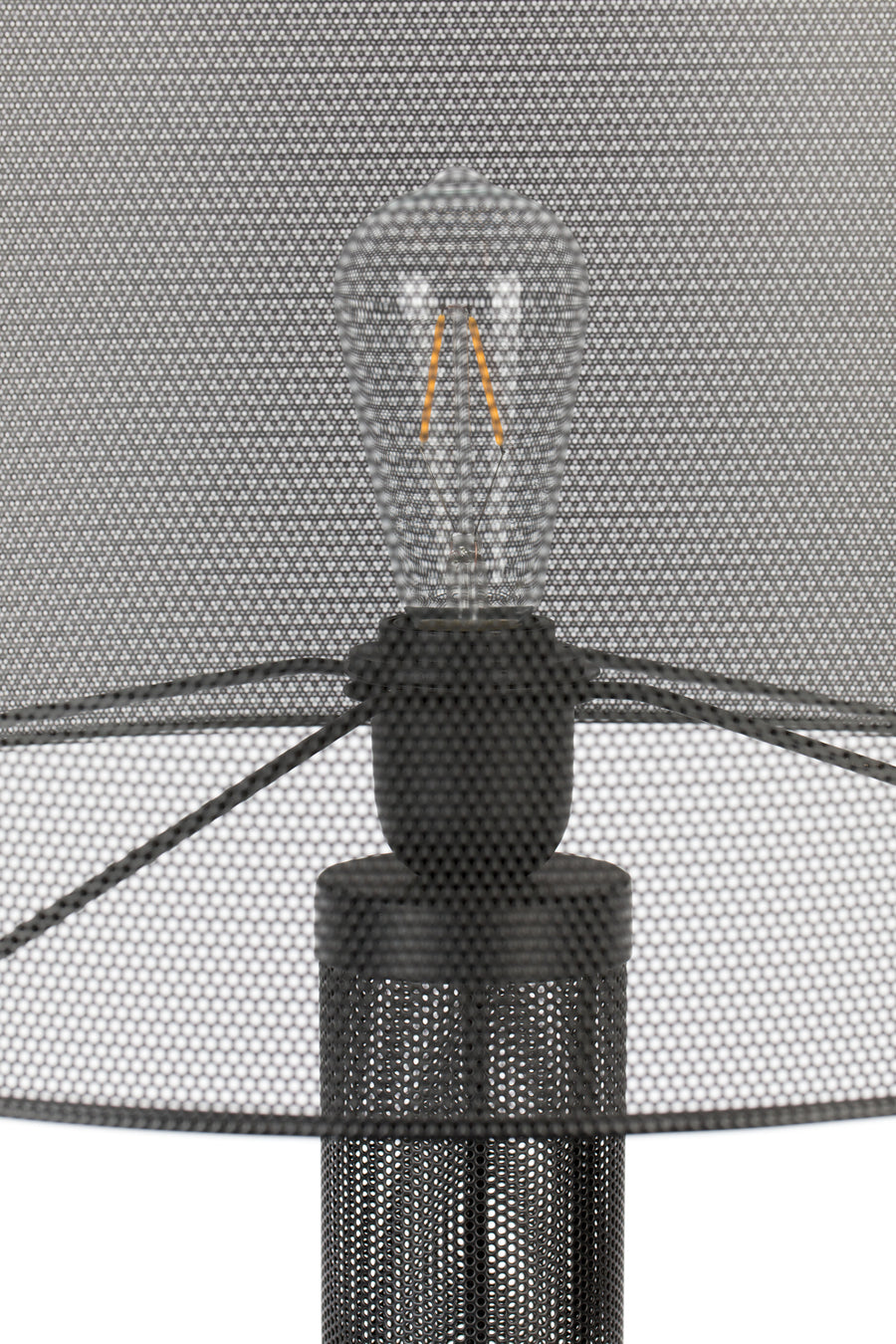 Vloerlamp Sweet Mesh Zwart