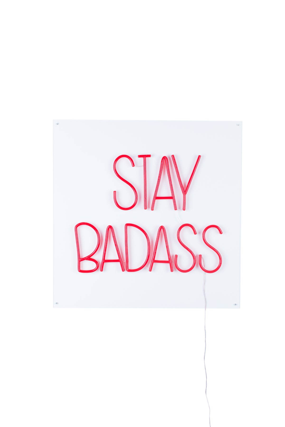 Badass wandlamp led neon