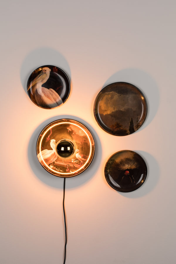 Wandlamp No Food Here Birds (set van 4)