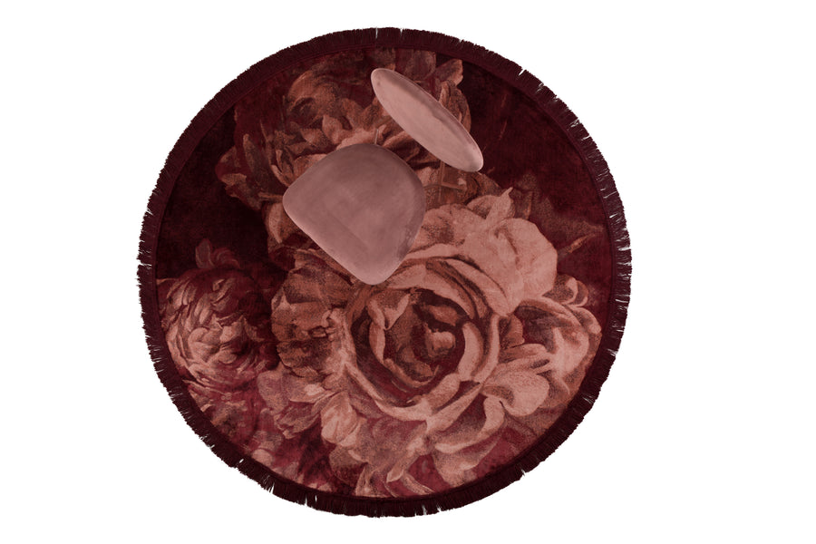 Vloerkleed Stitchy Roses Rond 175