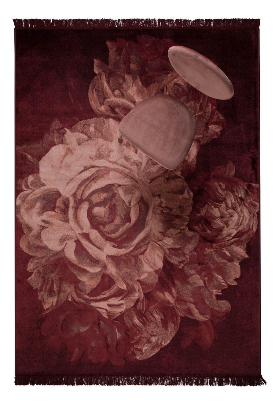 Vloerkleed Stitchy Roses 200x300