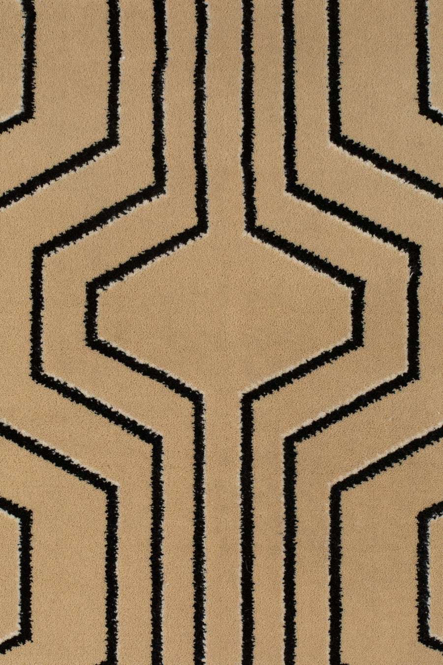 Vloerkleed Swinging Lines 160x230 Beige