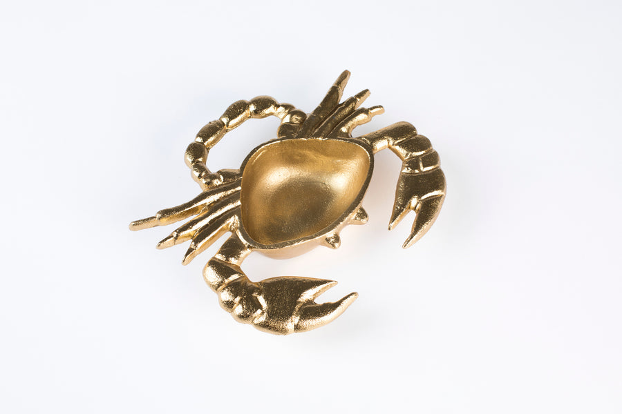 Dienblad It's A Crab Goud