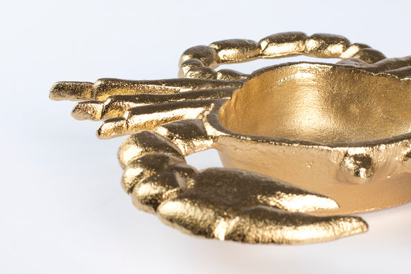 Dienblad It's A Crab Goud
