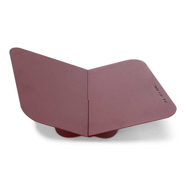 Boekenstandaard Atalanta burgundy