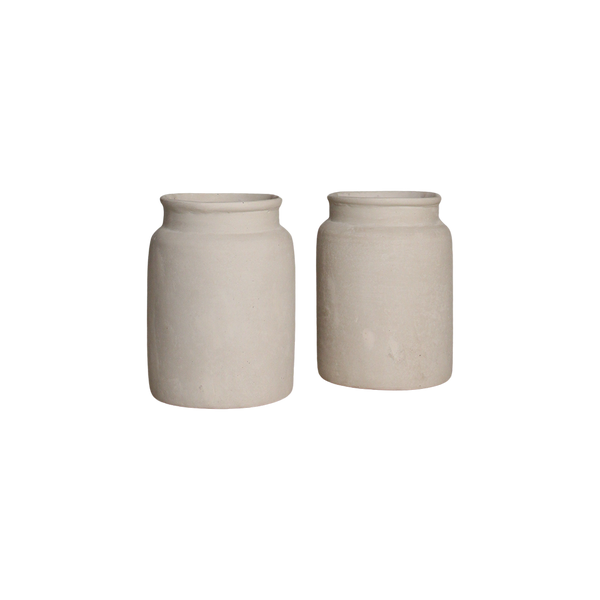 Chalk decoratieve vaas mandore m - 22x22x31 cm